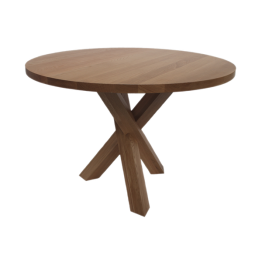 Table.OAK-Round-1070mm diam Fixed Top