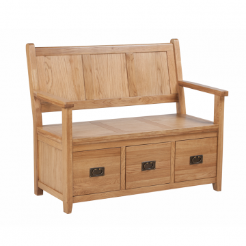 Ludlow Occasional Settle - Monks Bench