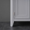 Grey Painted Large Storage Sideboard with Oak
