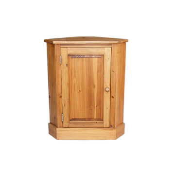 Reclaimed Pine Corner Cupboard - Low Reclaimed Pine Corner Cupboard - Low