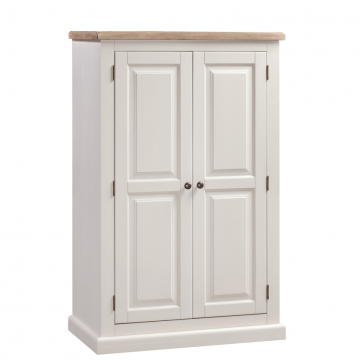 York Painted Bedroom Wardrobe Double Compact York Painted Bedroom Wardrobe Double Compact