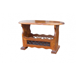 Dark Indian Magazine Rack
