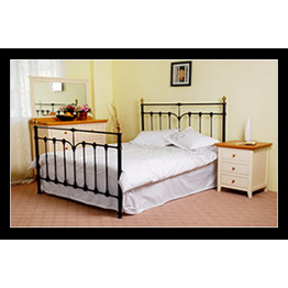 5ft Katie Metal Bed (Kingsize)